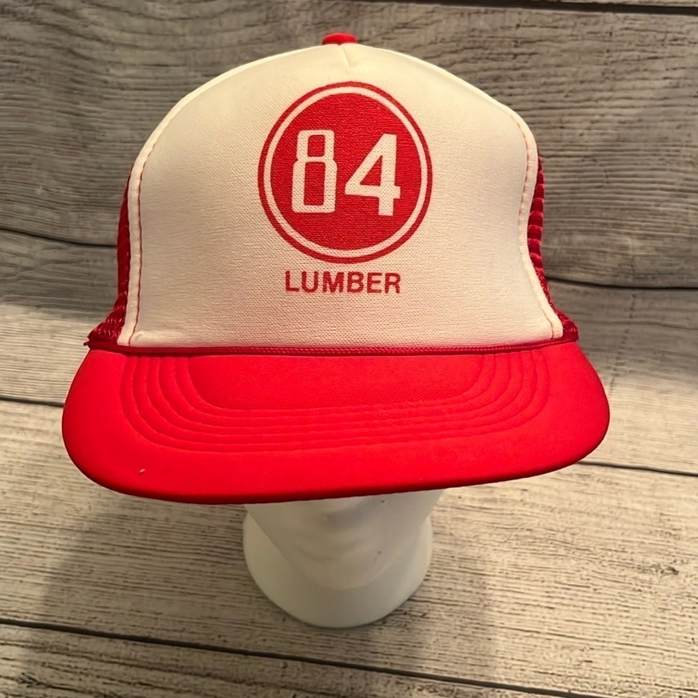 Vintage 84 Lumber Foam Snapback Trucker Hat
